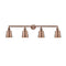 Addison Bath Vanity Light shown in the Antique Copper finish with a Antique Copper shade