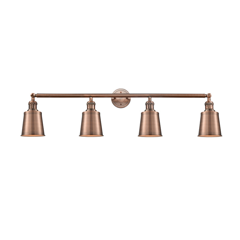 Addison Bath Vanity Light shown in the Antique Copper finish with a Antique Copper shade