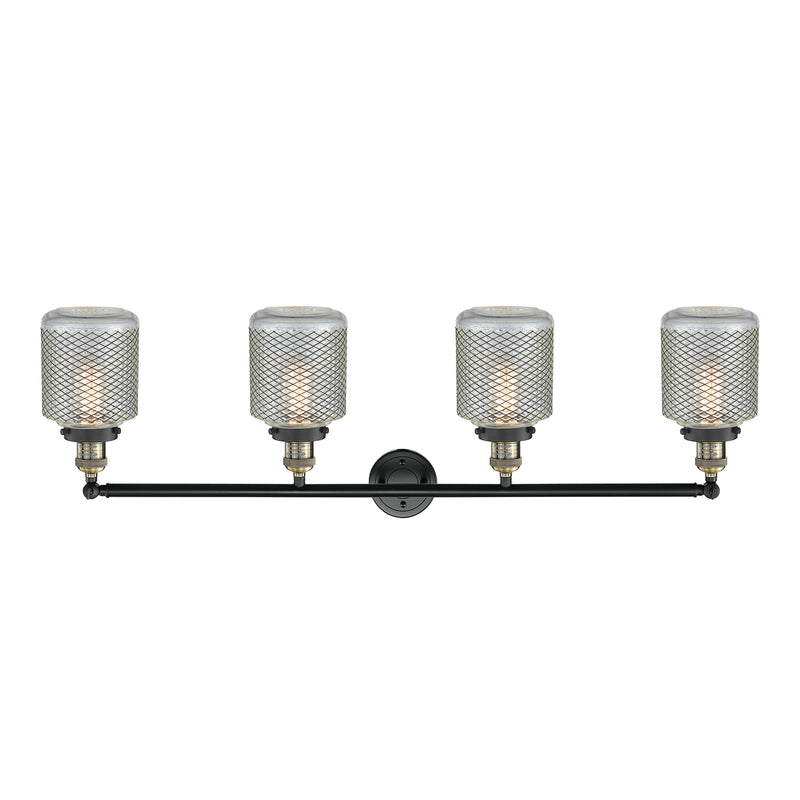 Innovations Lighting Stanton 4 Light Bath Vanity Light Part Of The Franklin Restoration Collection 215-BAB-G262
