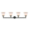 Innovations Lighting Large Cone 4 Light Bath Vanity Light Part Of The Franklin Restoration Collection 215-BAB-G41-LED