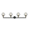 Innovations Lighting Small Oxford 4 Light Bath Vanity Light Part Of The Franklin Restoration Collection 215-BAB-G534