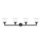 Innovations Lighting Fulton 4 Light Bath Vanity Light Part Of The Franklin Restoration Collection 215-BK-G171