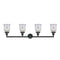 Innovations Lighting Canton 4 Light Bath Vanity Light Part Of The Franklin Restoration Collection 215-BK-G182-LED