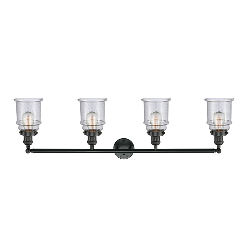 Innovations Lighting Canton 4 Light Bath Vanity Light Part Of The Franklin Restoration Collection 215-BK-G184-LED