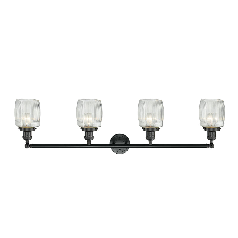Innovations Lighting Colton 4 Light Bath Vanity Light Part Of The Franklin Restoration Collection 215-BK-G302-LED