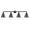 Appalachian Bath Vanity Light shown in the Oil Rubbed Bronze finish with a Oil Rubbed Bronze shade
