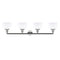 Innovations Lighting Large Bell 4 Light Bath Vanity Light Part Of The Franklin Restoration Collection 215-PC-G71