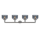 Innovations Lighting Large Bell 4 Light Bath Vanity Light Part Of The Franklin Restoration Collection 215-PC-G73-LED