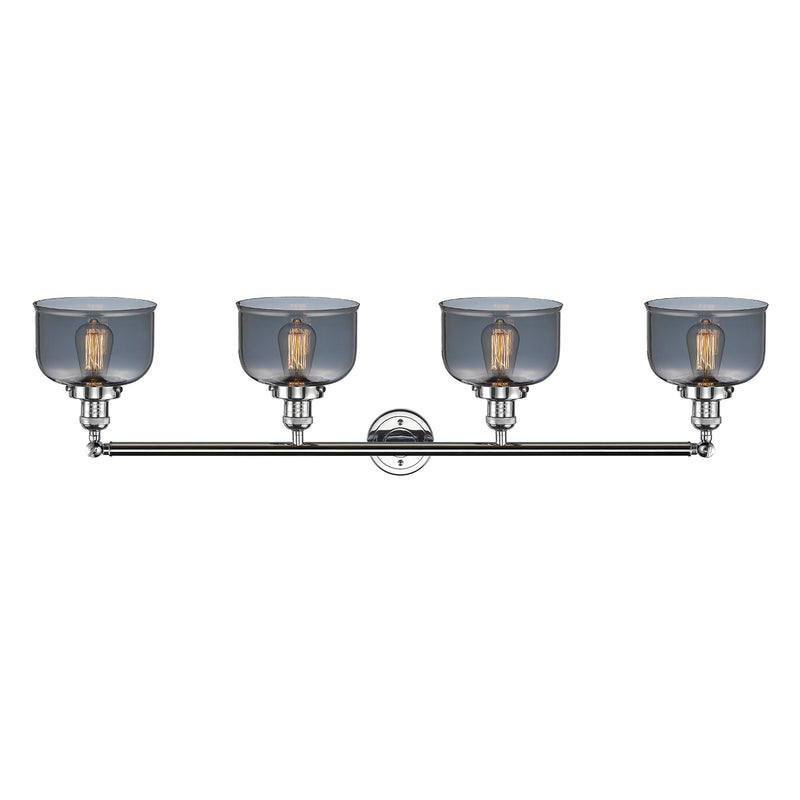 Innovations Lighting Large Bell 4 Light Bath Vanity Light Part Of The Franklin Restoration Collection 215-PC-G73-LED