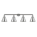 Appalachian Bath Vanity Light shown in the Polished Chrome finish with a Polished Chrome shade