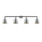 Addison Bath Vanity Light shown in the Polished Chrome finish with a Polished Chrome shade