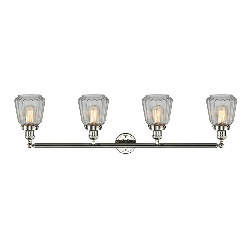 Innovations Lighting Chatham 4 Light Bath Vanity Light Part Of The Franklin Restoration Collection 215-PN-G142-LED