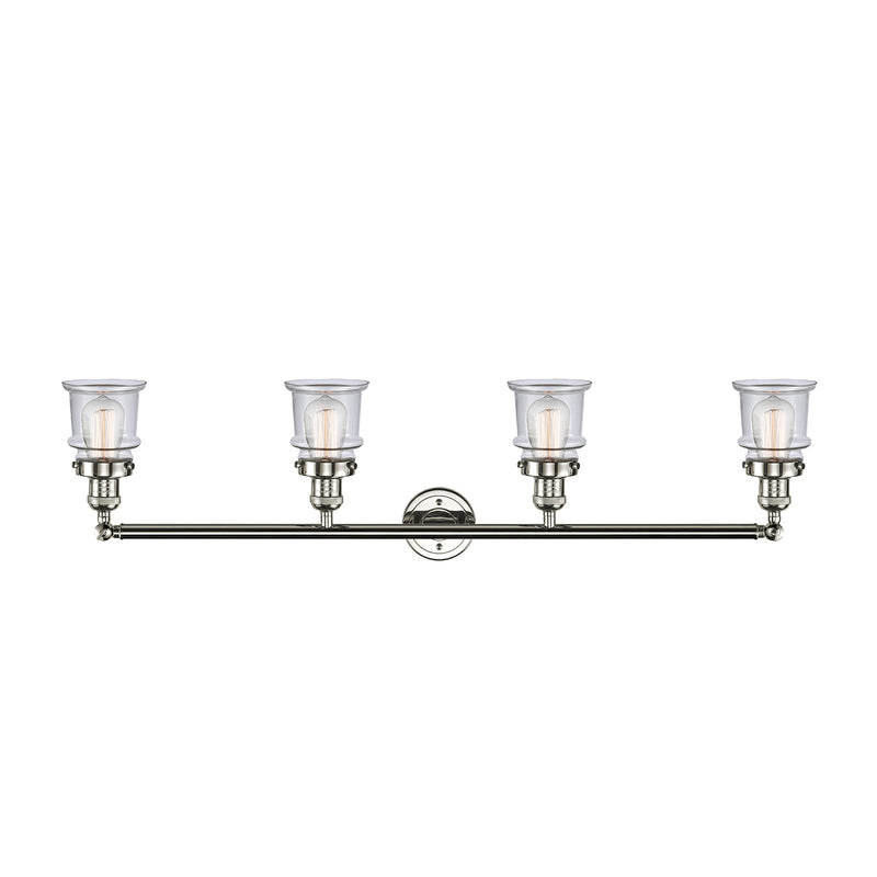 Innovations Lighting Small Canton 4 Light Bath Vanity Light Part Of The Franklin Restoration Collection 215-PN-G182S-LED