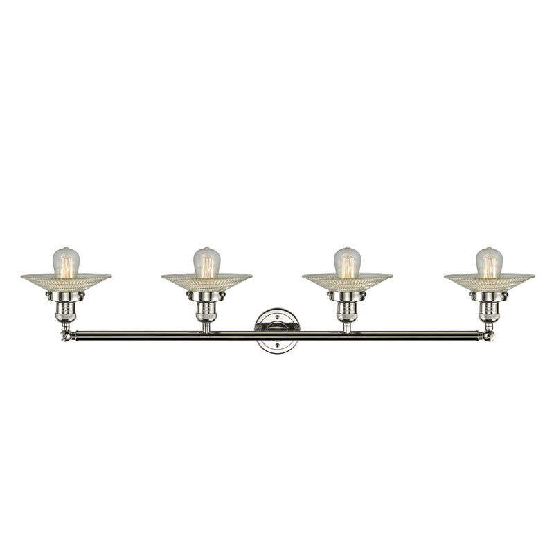 Innovations Lighting Halophane 4 Light Bath Vanity Light Part Of The Franklin Restoration Collection 215-PN-G2