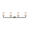 Innovations Lighting Small Bell 4 Light Bath Vanity Light Part Of The Franklin Restoration Collection 215-PN-G51