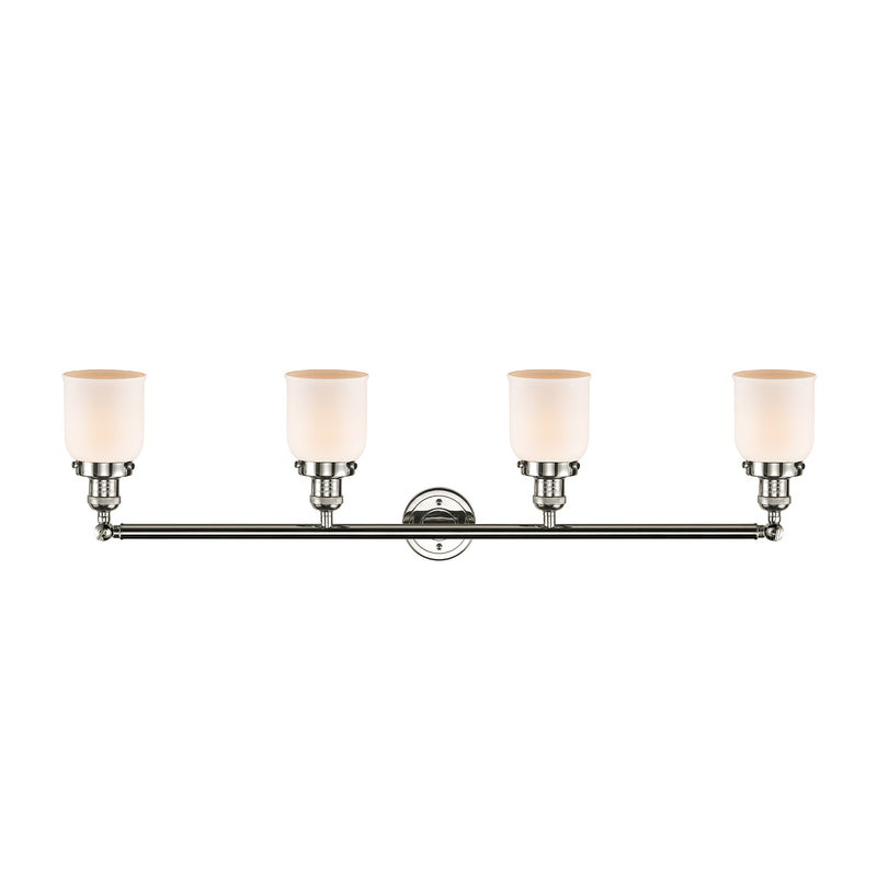 Innovations Lighting Small Bell 4 Light Bath Vanity Light Part Of The Franklin Restoration Collection 215-PN-G51