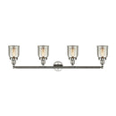 Innovations Lighting Small Bell 4 Light Bath Vanity Light Part Of The Franklin Restoration Collection 215-PN-G58-LED