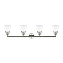 Innovations Lighting Small Cone 4 Light Bath Vanity Light Part Of The Franklin Restoration Collection 215-PN-G61-LED