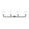 Innovations Lighting Small Cone 4 Light Bath Vanity Light Part Of The Franklin Restoration Collection 215-PN-G61-LED