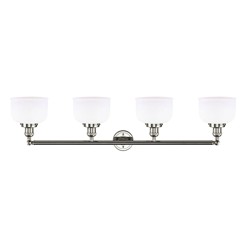 Innovations Lighting Large Bell 4 Light Bath Vanity Light Part Of The Franklin Restoration Collection 215-PN-G71