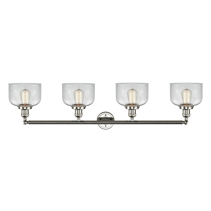 Innovations Lighting Large Bell 4 Light Bath Vanity Light Part Of The Franklin Restoration Collection 215-PN-G72