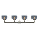 Innovations Lighting Large Bell 4 Light Bath Vanity Light Part Of The Franklin Restoration Collection 215-PN-G73-LED