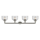 Innovations Lighting Large Bell 4 Light Bath Vanity Light Part Of The Franklin Restoration Collection 215-PN-G74-LED