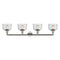 Innovations Lighting Large Bell 4 Light Bath Vanity Light Part Of The Franklin Restoration Collection 215-PN-G74-LED