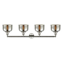 Innovations Lighting Large Bell 4 Light Bath Vanity Light Part Of The Franklin Restoration Collection 215-PN-G78-LED