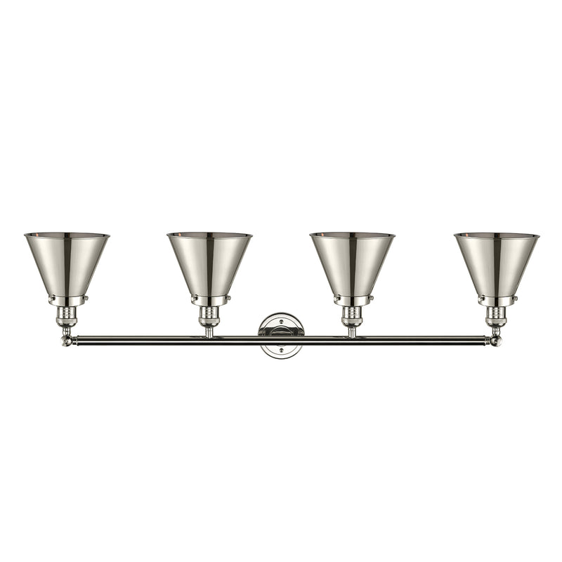 Innovations Lighting Appalachian 4 Light Bath Vanity Light Part Of The Franklin Restoration Collection 215-PN-M13-PN