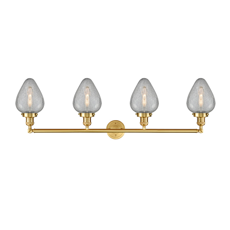 Innovations Lighting Geneseo 4 Light Bath Vanity Light Part Of The Franklin Restoration Collection 215-SG-G165-LED