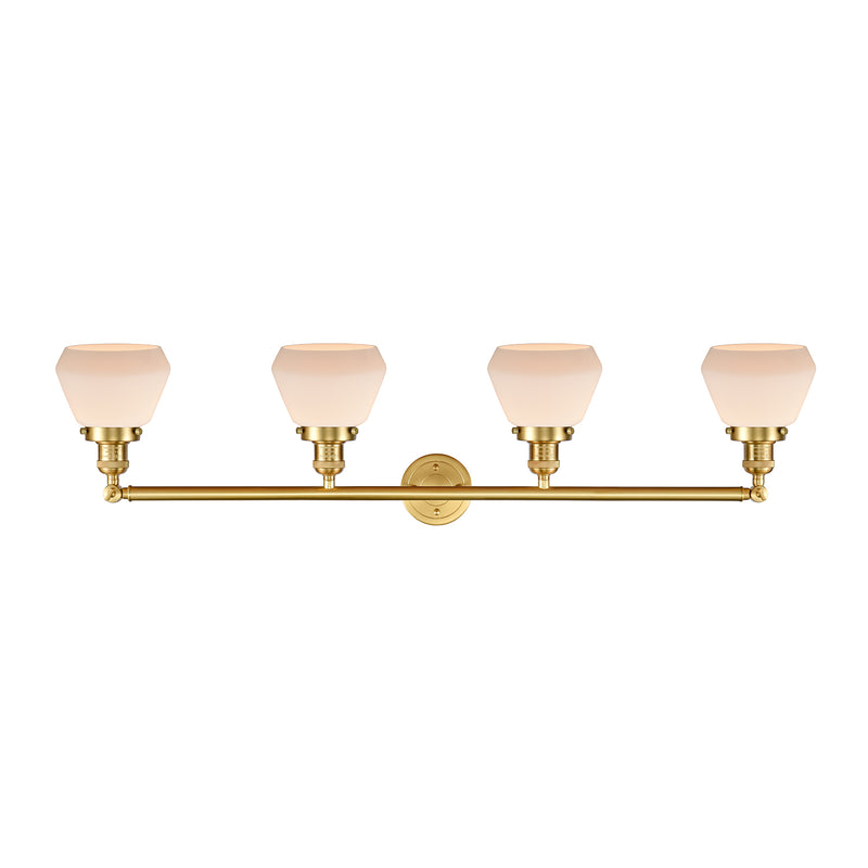 Innovations Lighting Fulton 4 Light Bath Vanity Light Part Of The Franklin Restoration Collection 215-SG-G171-LED