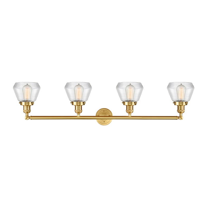 Innovations Lighting Fulton 4 Light Bath Vanity Light Part Of The Franklin Restoration Collection 215-SG-G172-LED