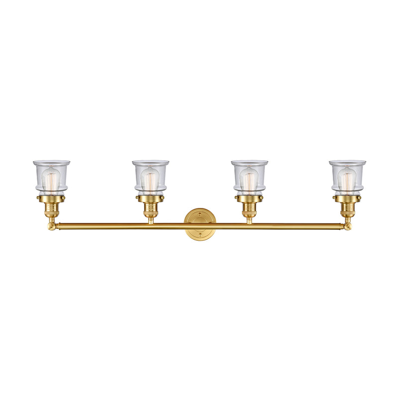 Innovations Lighting Small Canton 4 Light Bath Vanity Light Part Of The Franklin Restoration Collection 215-SG-G182S-LED