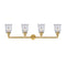 Innovations Lighting Canton 4 Light Bath Vanity Light Part Of The Franklin Restoration Collection 215-SG-G182-LED