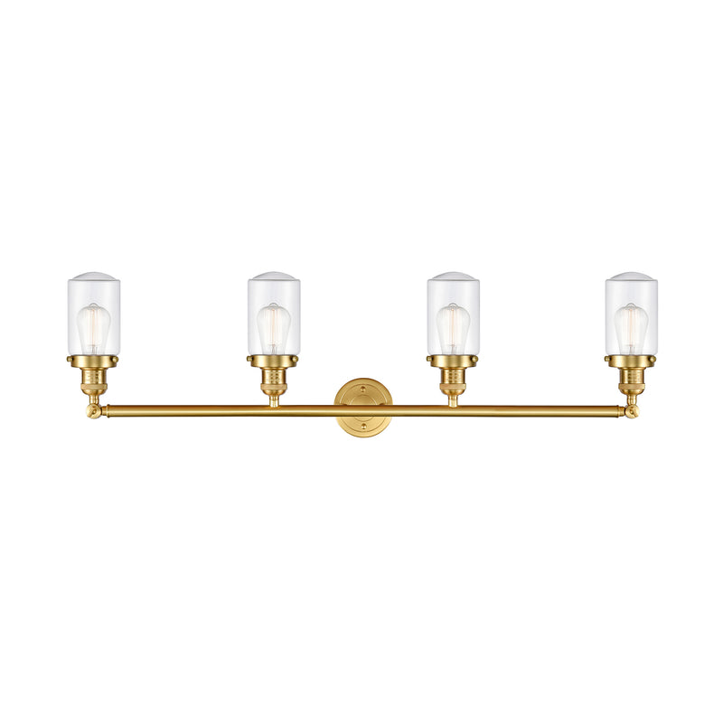 Innovations Lighting Dover 4 Light Bath Vanity Light Part Of The Franklin Restoration Collection 215-SG-G312-LED