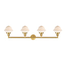 Innovations Lighting Small Oxford 4 Light Bath Vanity Light Part Of The Franklin Restoration Collection 215-SG-G531