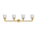 Innovations Lighting Small Bell 4 Light Bath Vanity Light Part Of The Franklin Restoration Collection 215-SG-G54-LED