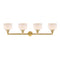 Innovations Lighting Large Bell 4 Light Bath Vanity Light Part Of The Franklin Restoration Collection 215-SG-G71-LED