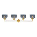 Innovations Lighting Large Bell 4 Light Bath Vanity Light Part Of The Franklin Restoration Collection 215-SG-G73-LED