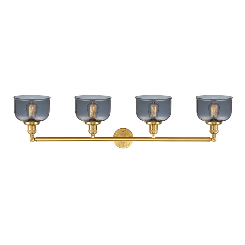 Innovations Lighting Large Bell 4 Light Bath Vanity Light Part Of The Franklin Restoration Collection 215-SG-G73