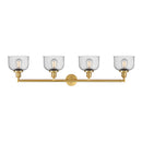 Innovations Lighting Large Bell 4 Light Bath Vanity Light Part Of The Franklin Restoration Collection 215-SG-G74-LED