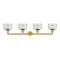 Innovations Lighting Large Bell 4 Light Bath Vanity Light Part Of The Franklin Restoration Collection 215-SG-G74-LED