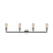 Innovations Lighting Bare Bulb 4 Light Bath Vanity Light Part Of The Franklin Restoration Collection 215-PC-LED