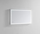 Aquadom 48in x 30in x 1.5in Daytona Wall Mount LED Lighted Mirror for Bathroom, 3D Color Temperature Lights Cool/Warm, Clock, Defogger, Dimmer