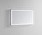 Aquadom 48in x 36in x 1.5in Daytona Wall Mount LED Lighted Mirror for Bathroom, 3D Color Temperature Lights Cool/Warm, Clock, Defogger, Dimmer