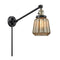 Chatham Swing Arm shown in the Black Antique Brass finish with a Mercury shade