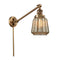 Chatham Swing Arm shown in the Brushed Brass finish with a Mercury shade