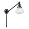 Olean Swing Arm shown in the Matte Black finish with a Seedy shade
