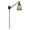 Chatham Swing Arm shown in the Oil Rubbed Bronze finish with a Mercury shade